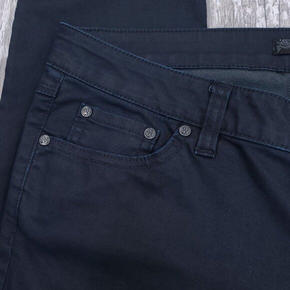 Prana Jeans Women Size 6 Kara Blue Skinny Low Rise Stretch - Picture 5 of 9